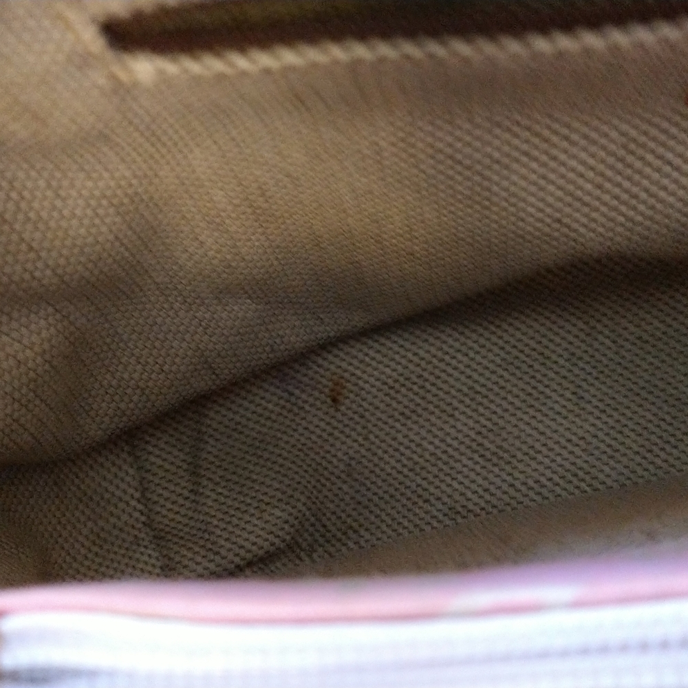 Dooney & Bourke Pink & Tan Signature Tote  - smoke smell - Reposhing - Picture 8 of 9